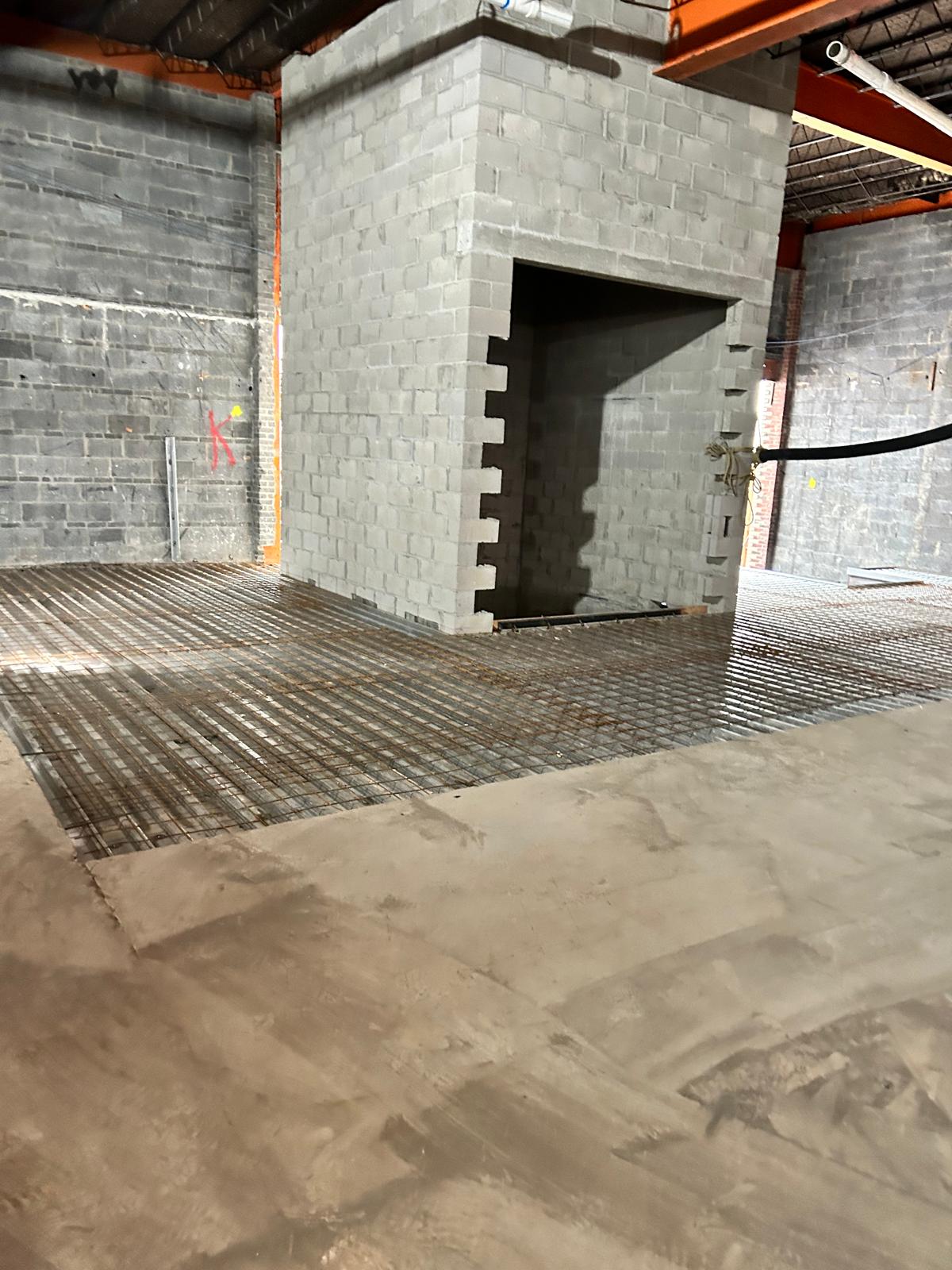 CONCRETE SLAB OVER METAL DECK